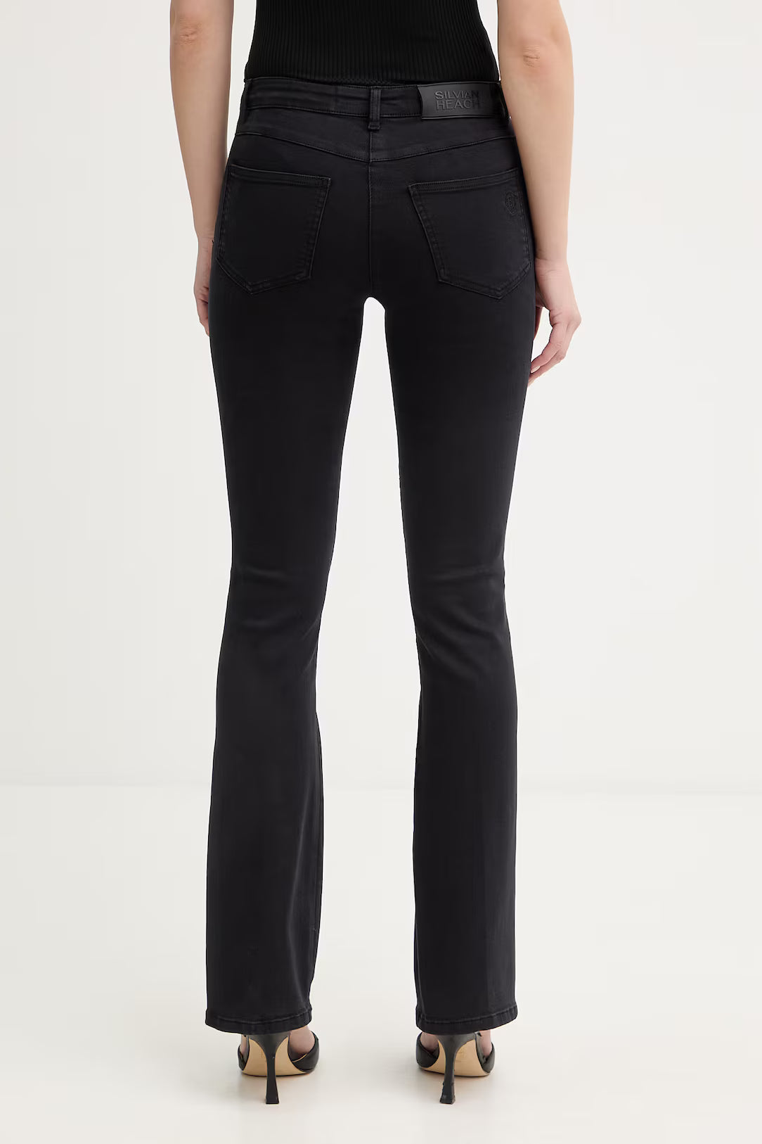 JESY- Black Stretch Denim Pant