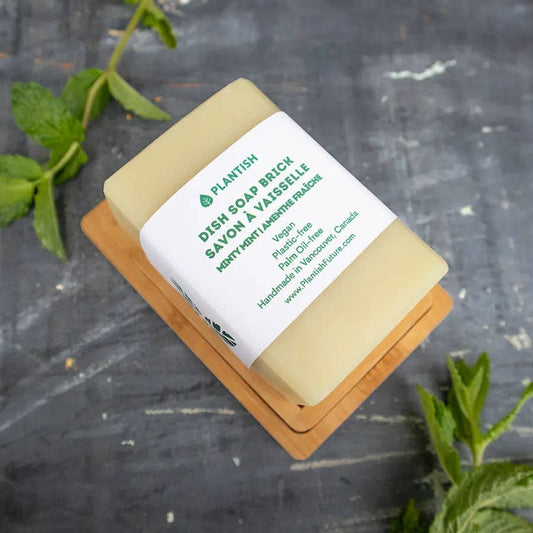 Minty Mint - Solid Dish Soap Brick (13oz)