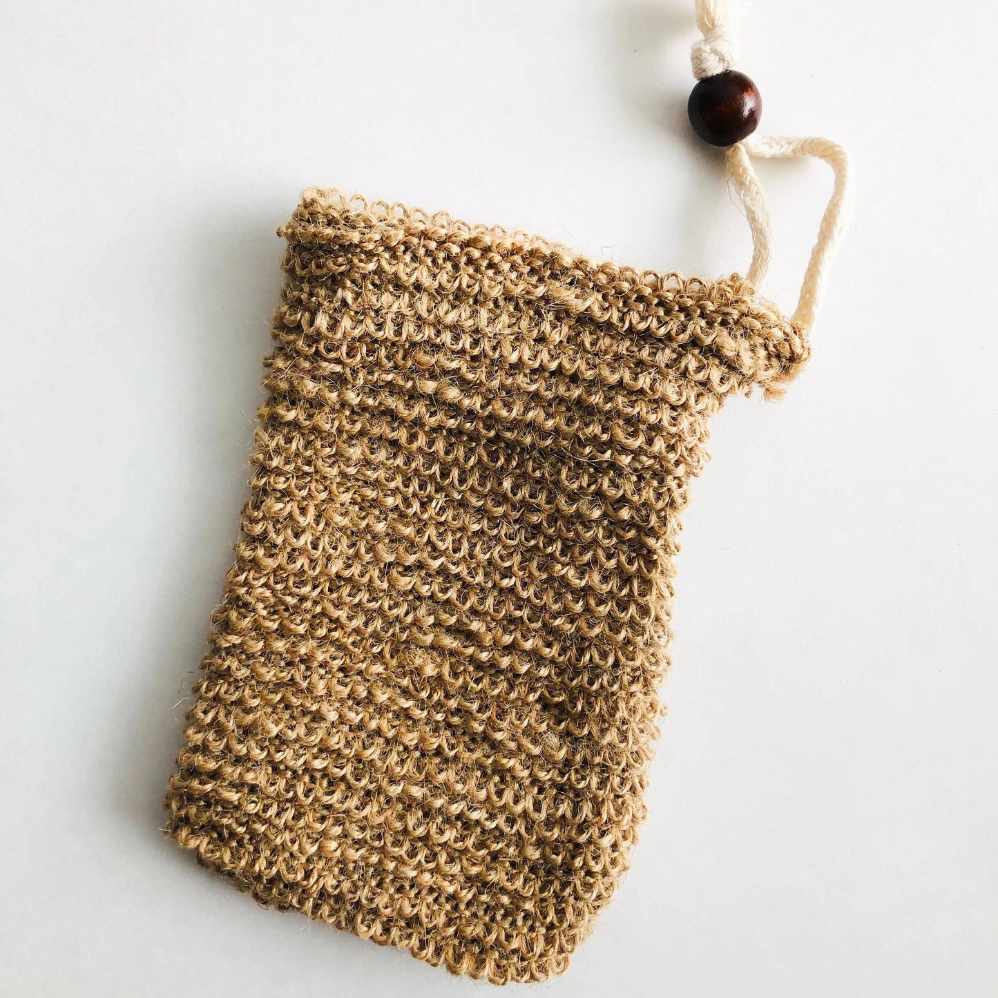 Jute Soap Bag Natural Organic Handmade