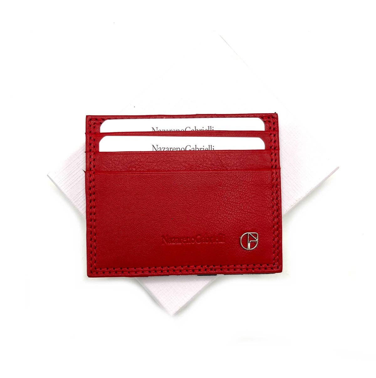 N. Gabrielli Genuine Leather Card Holder