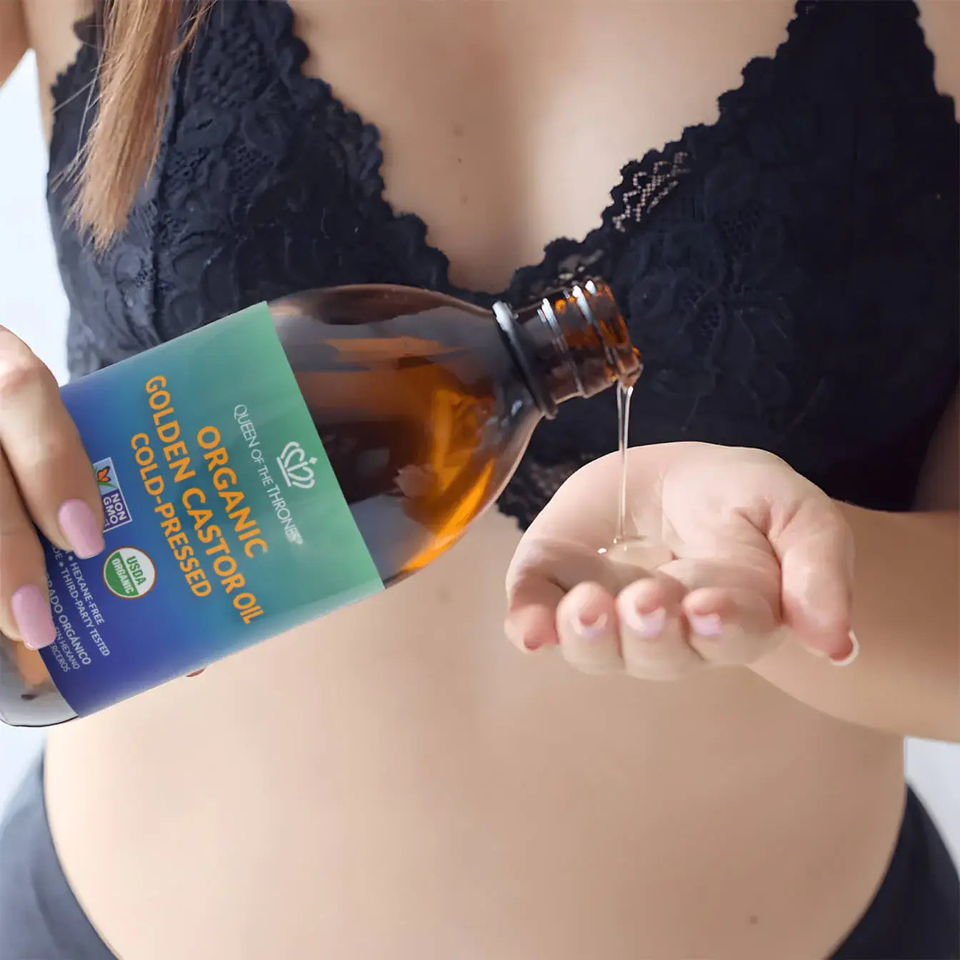 Organic Castor Oil 16.9oz (500ml)