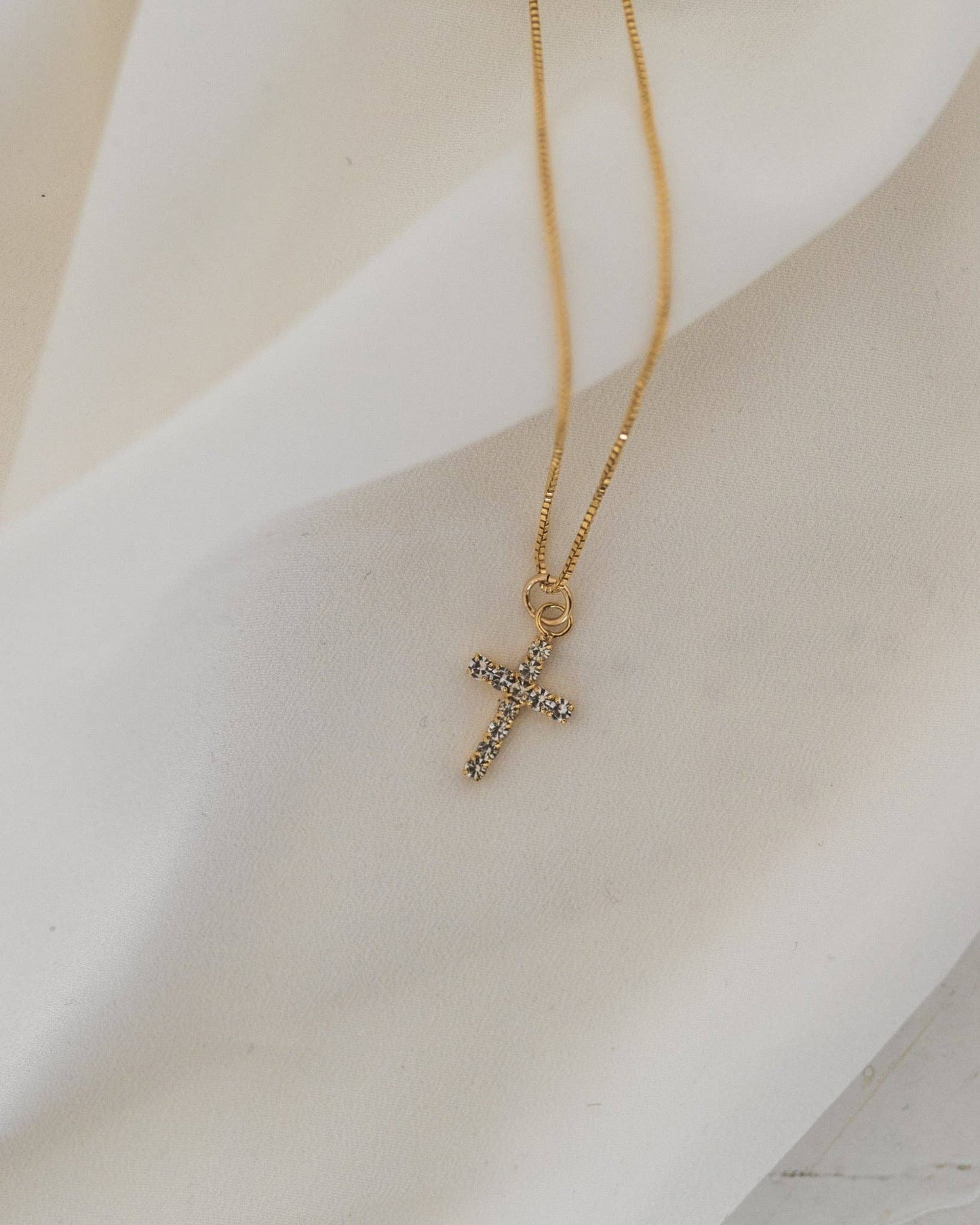 Diamond Cross Necklace