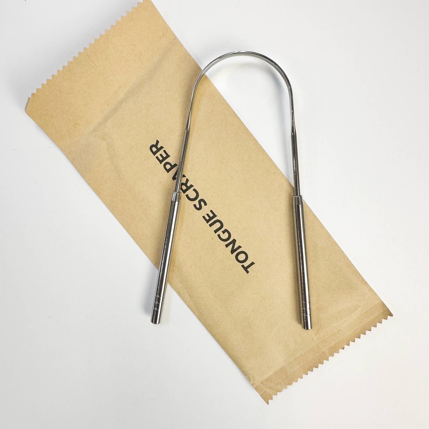 Reusable Stainless Steel Tongue Scraper