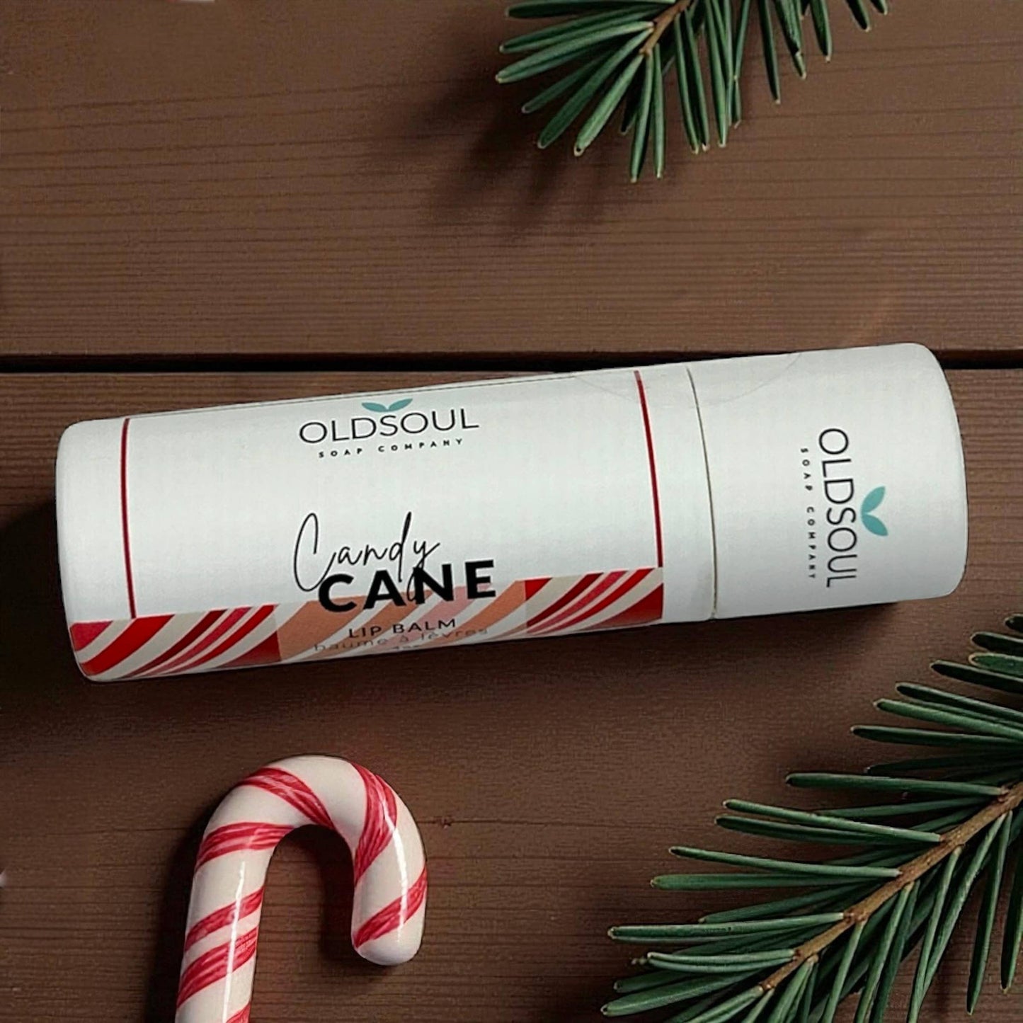 Candy Cane Lip Balm