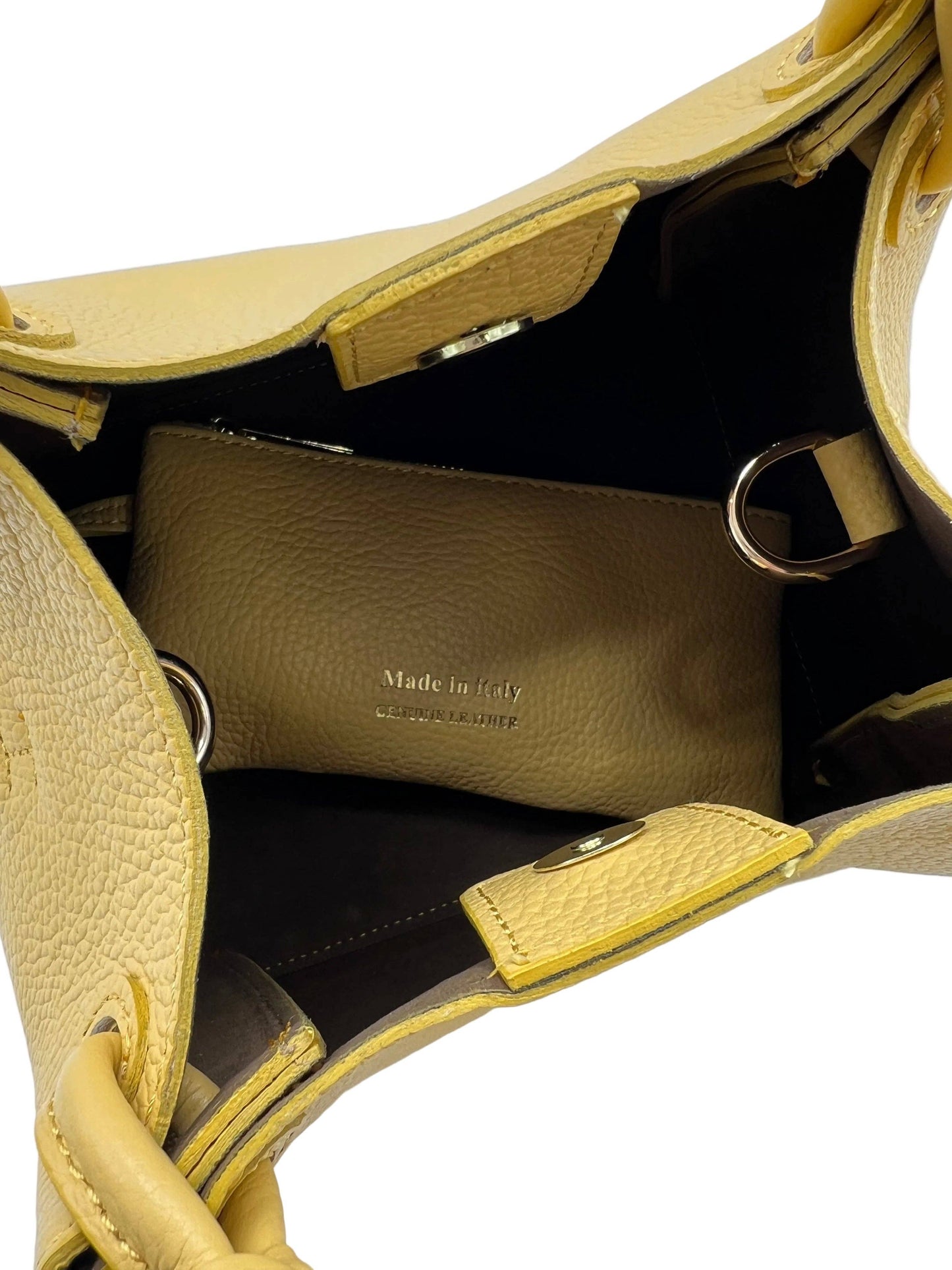 LEAH: Leather Shoulder Bag