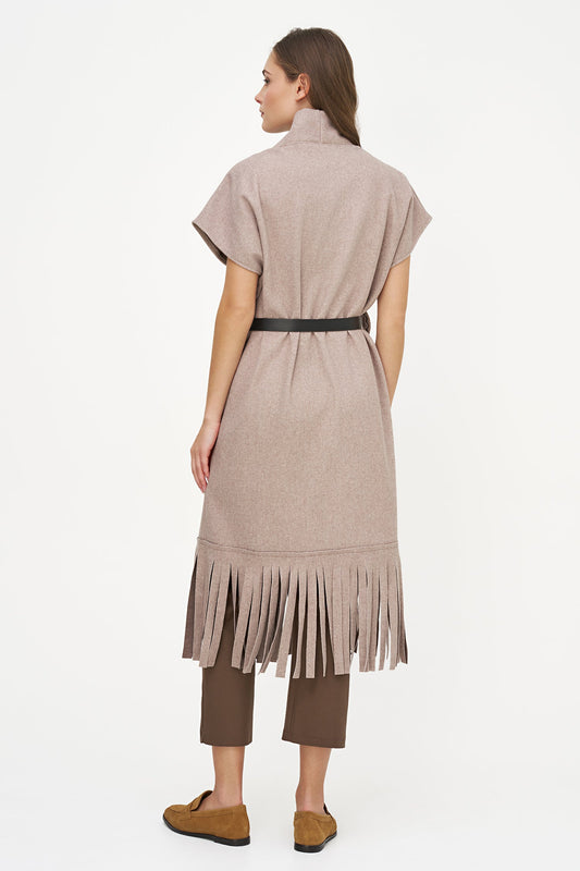 CYNTHIA- Knit Cardigan with Belt