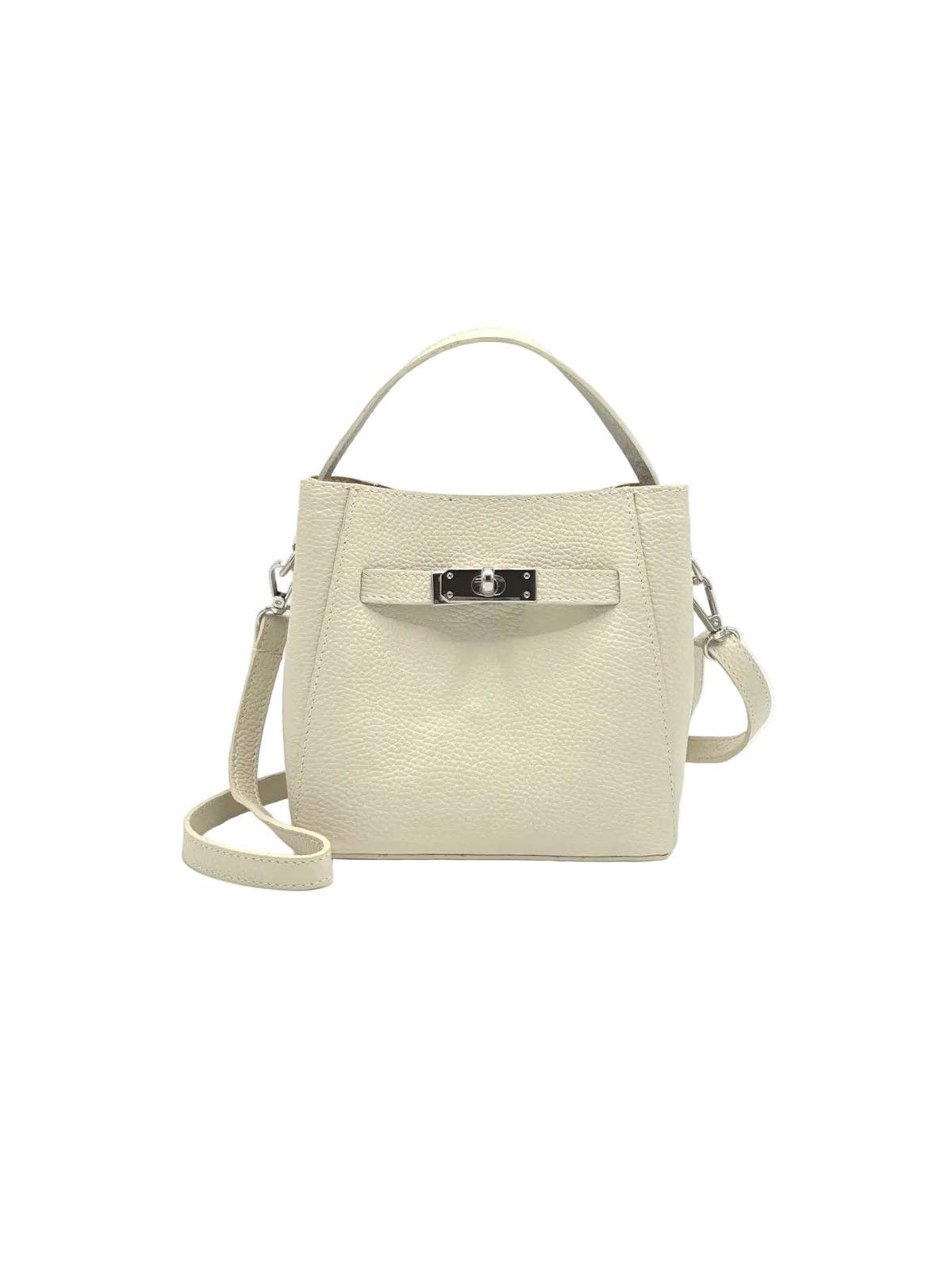 TATE: Leather Mini Shoulder Bag