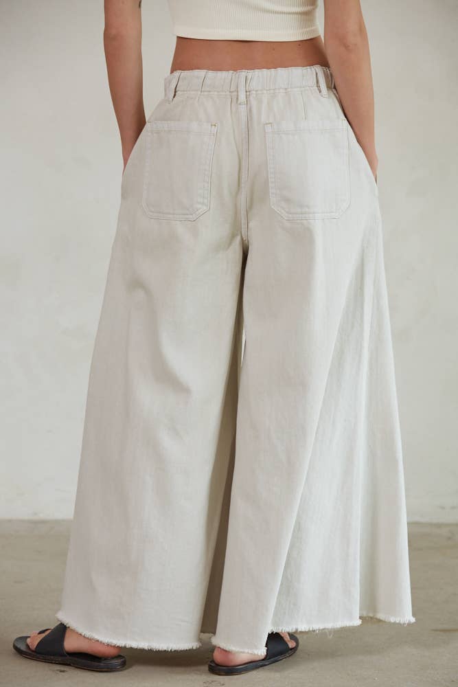 JILLIAN: Cotton Wide Leg