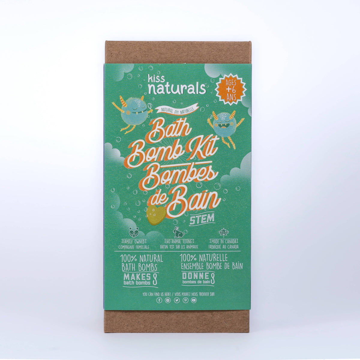 Kiss Naturals DIY Bath Bomb Kit (Kids)
