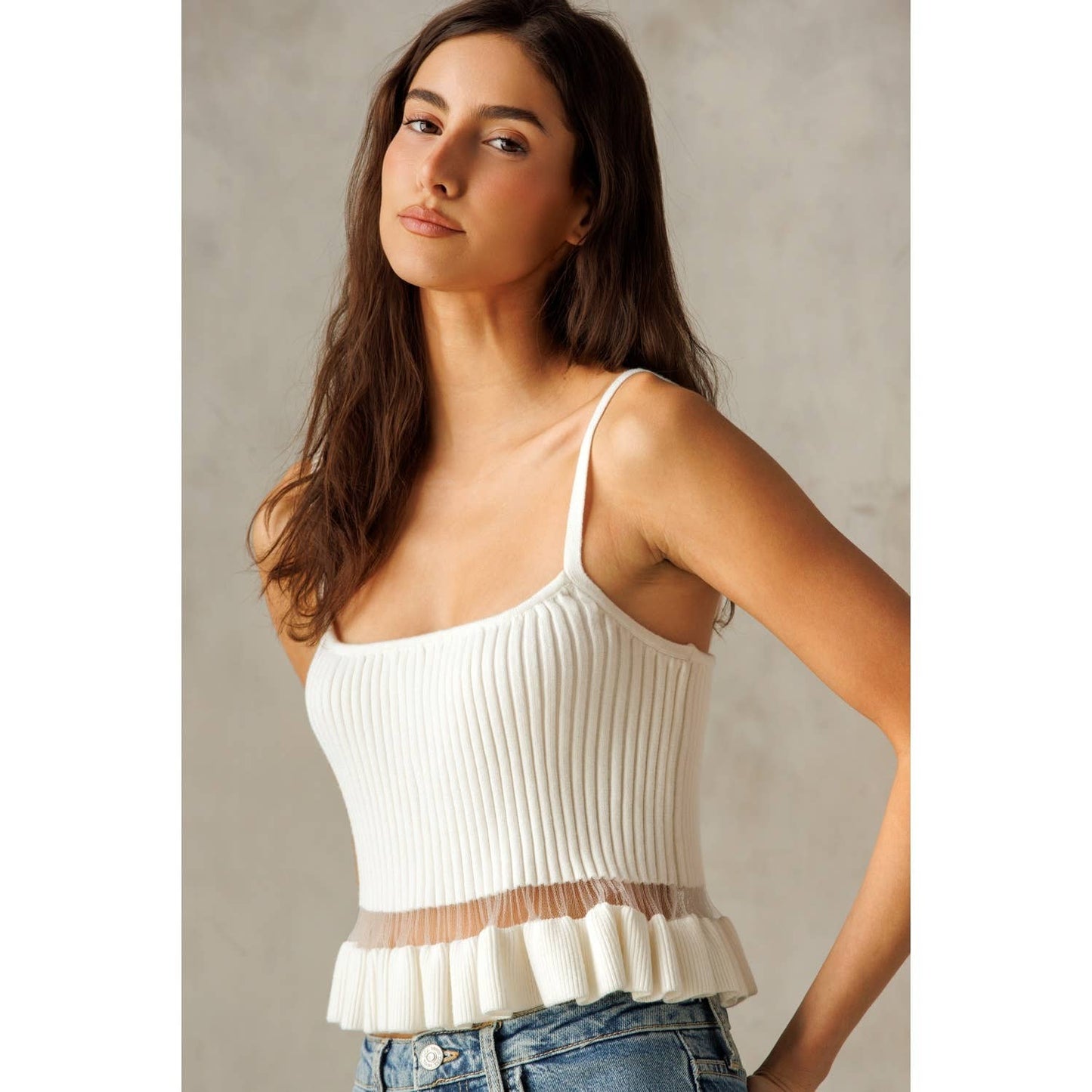 IVY:  Ribbed Tank