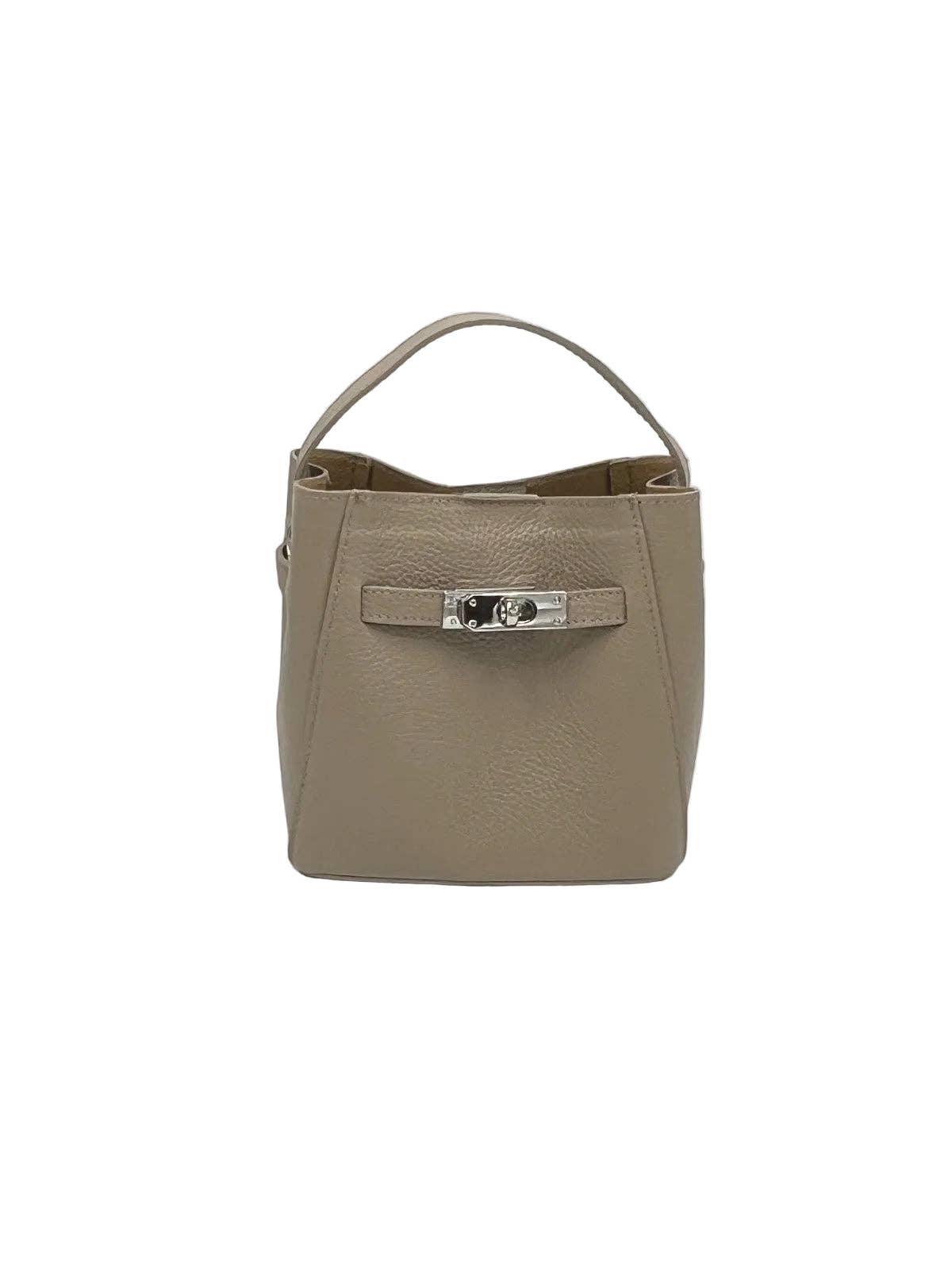 TATE: Leather Mini Shoulder Bag