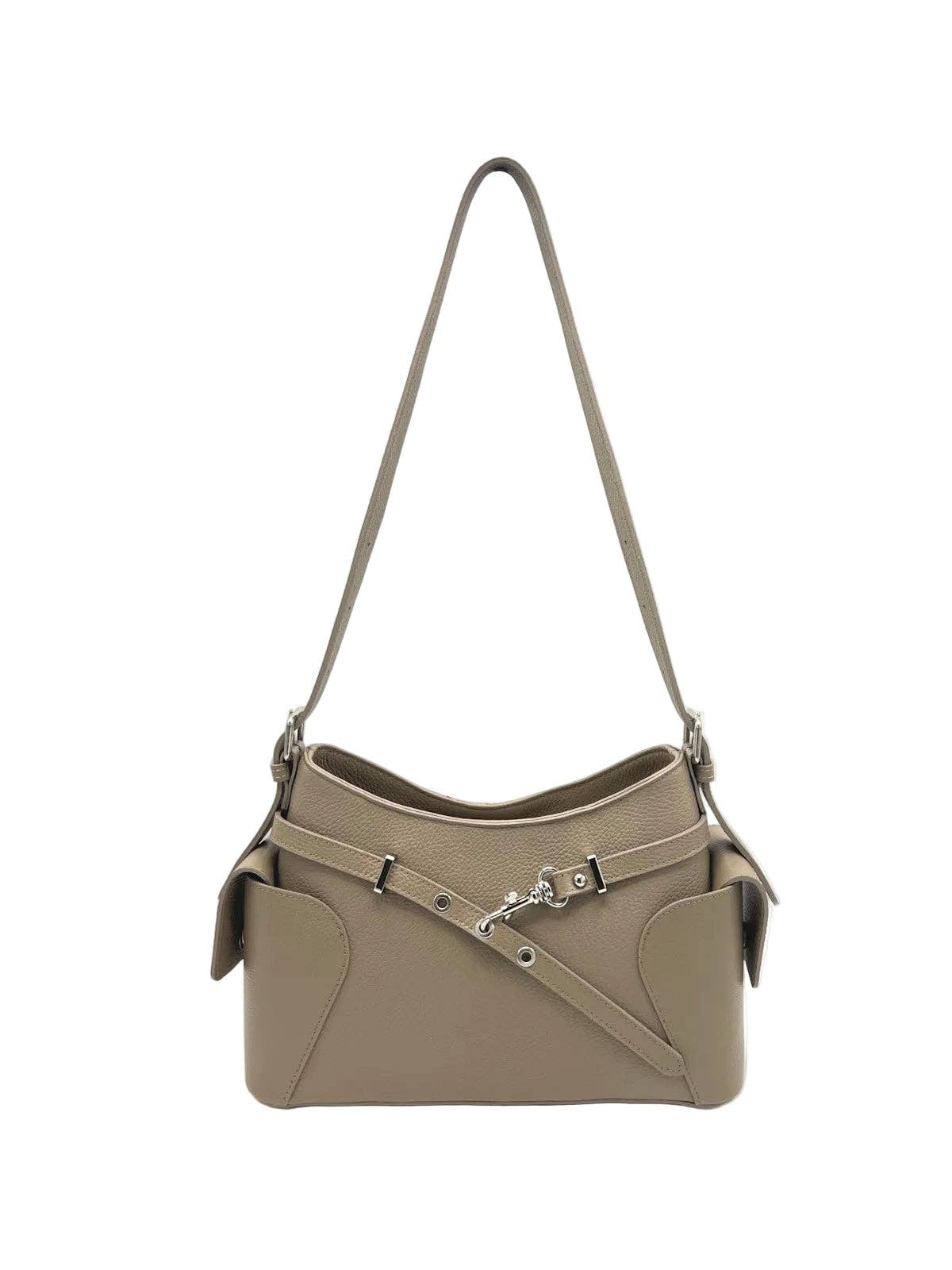 SLOANE: Women's Genuine Leather Shoulder Bag