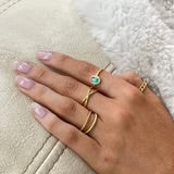 DOUBLE TWIST RING