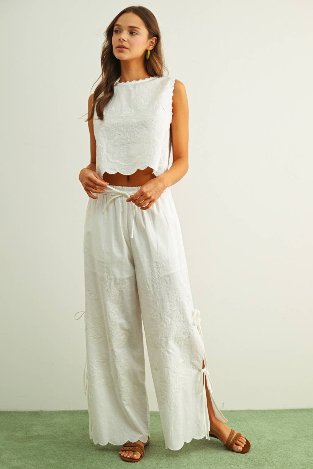 ESTELLE- Embroidered Top
