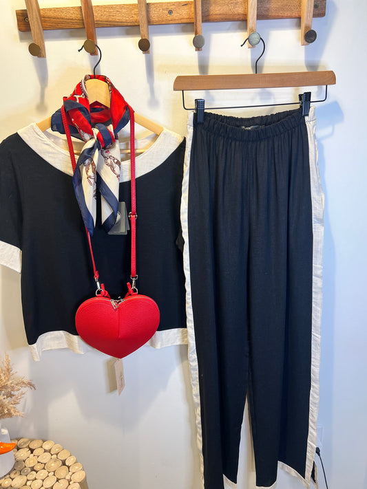 PENELOPE- 2 piece top and pant set