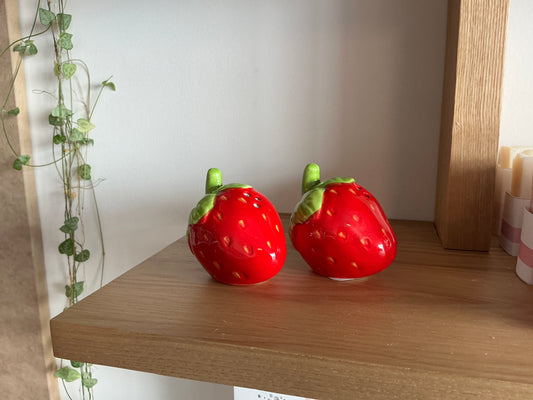 Strawberry Salt & Pepper Shaker