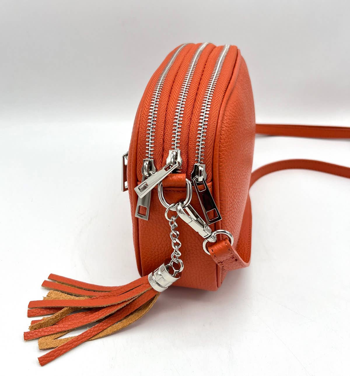 ZOEY: Leather Shoulder Bag