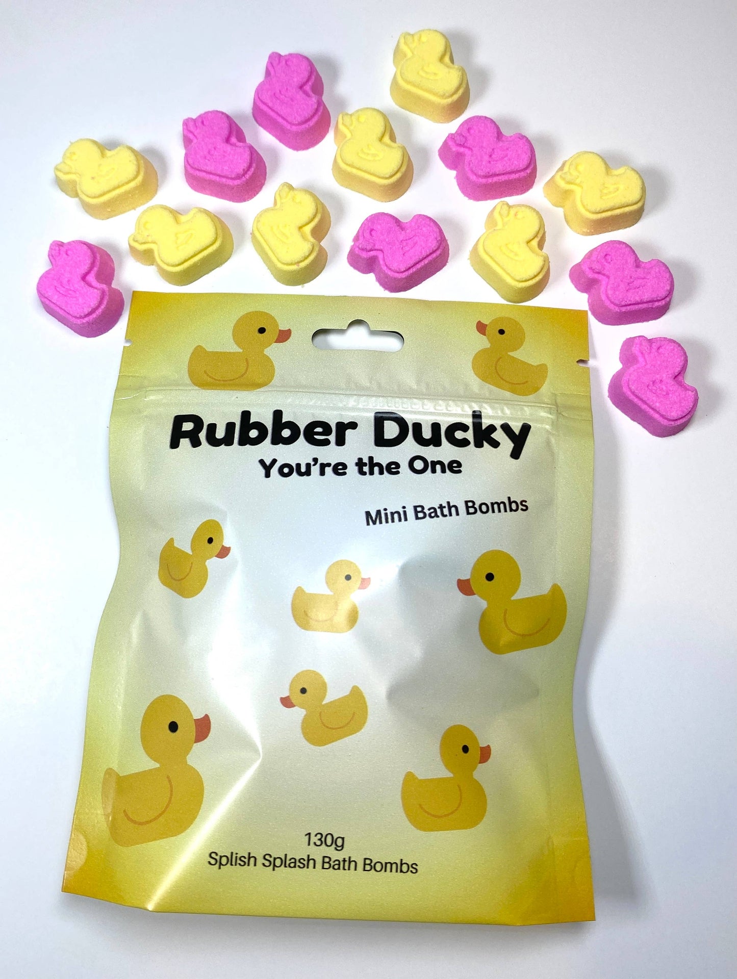 Mini Duckies bath bombs