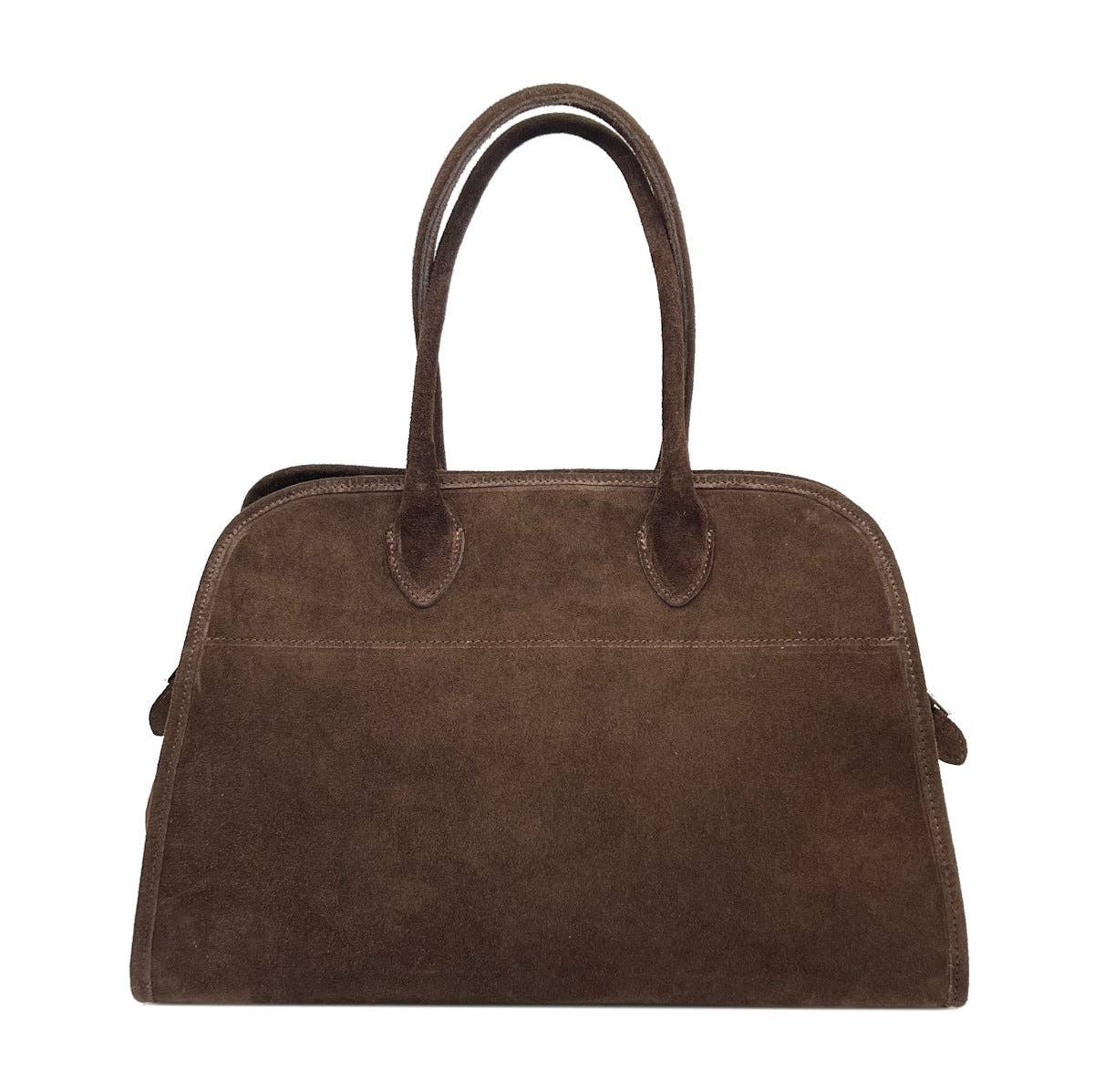 JOSEPHINE- Suede leather travel bag
