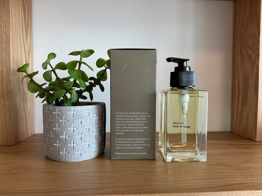 Well Kept: Shave oil