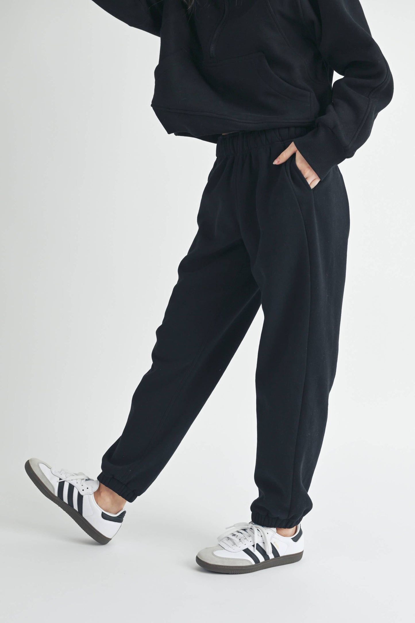 COURTNEY: Heather Grey Joggers