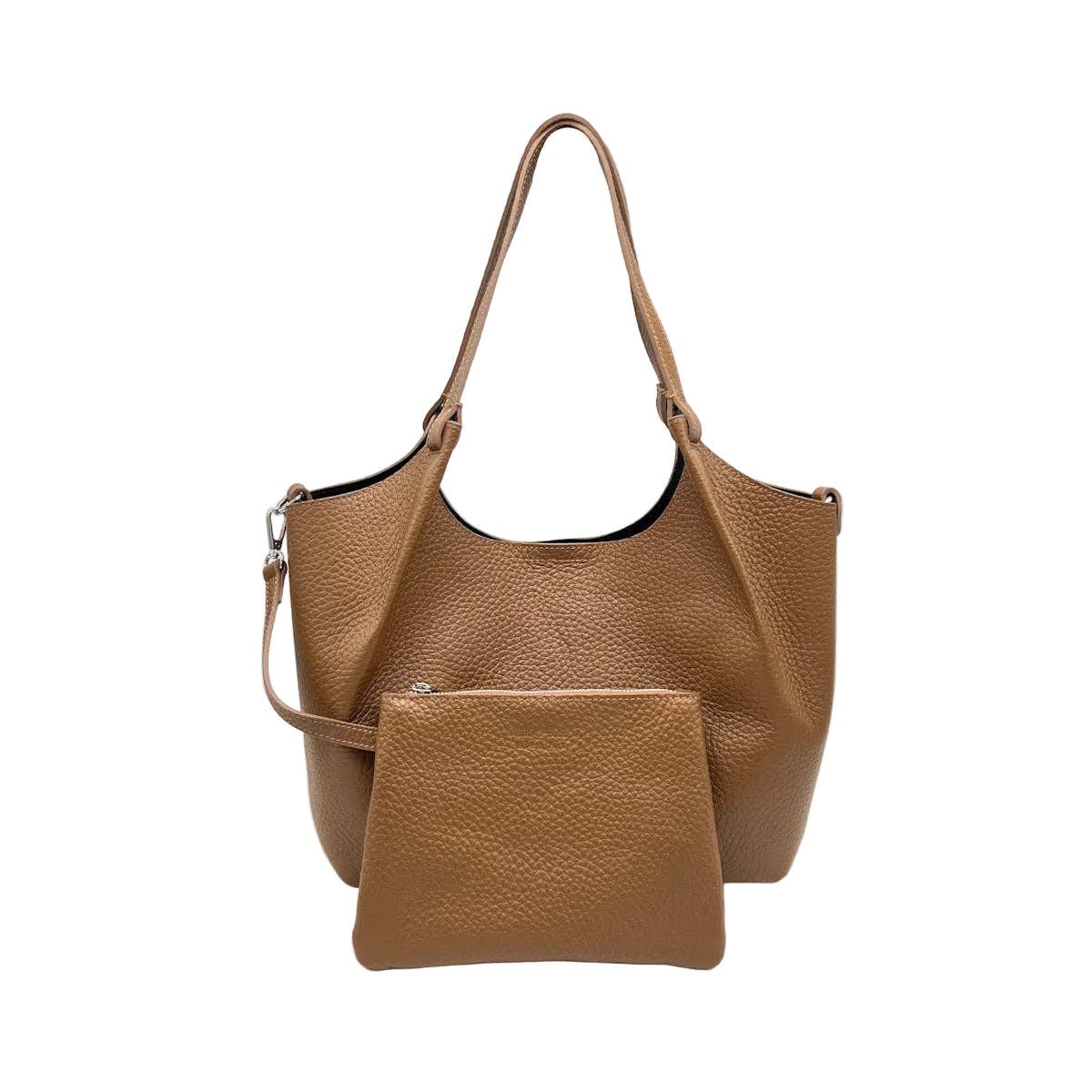 VICTORIA- Leather shoulder bag