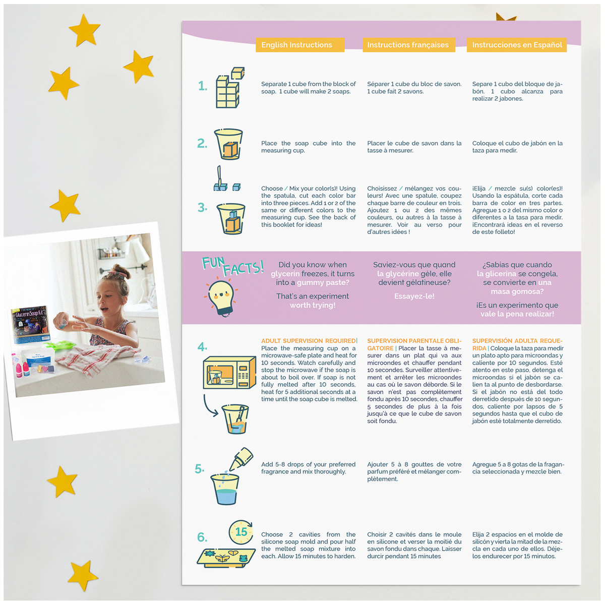 Kiss Naturals DIY Glycerin Soap Kit