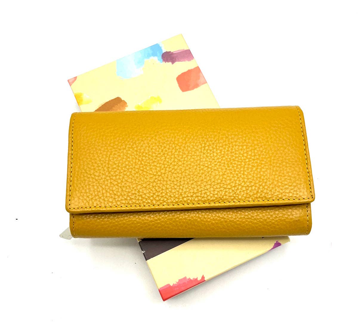 Genuine leather wallet Large