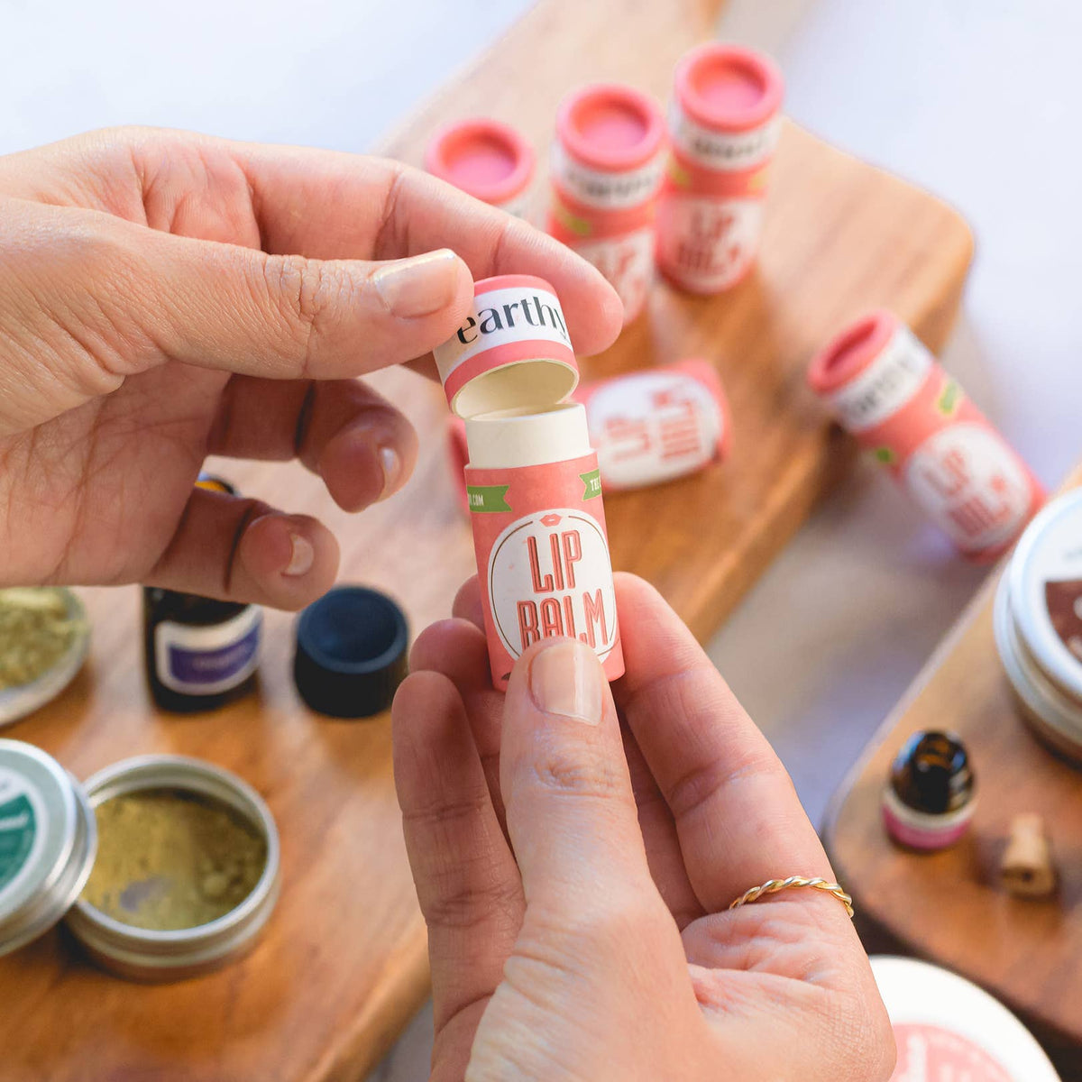Earthy Good Organic DIY Lip Balm Kit (Adults)