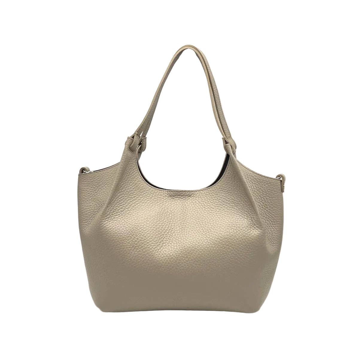 VICTORIA- Leather shoulder bag