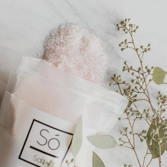 Salty (Essential Oil) Bath Soak