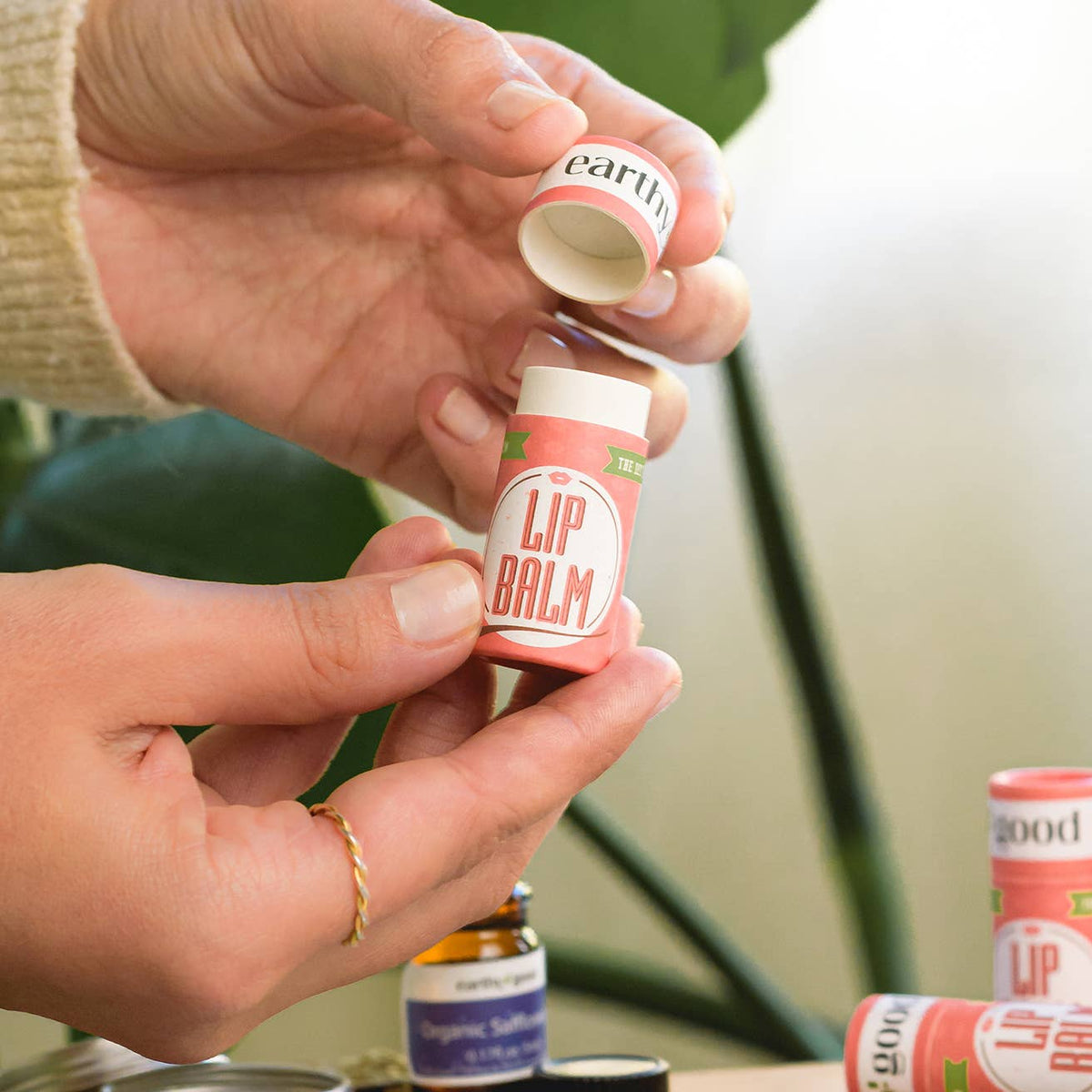 Earthy Good Organic DIY Lip Balm Kit (Adults)