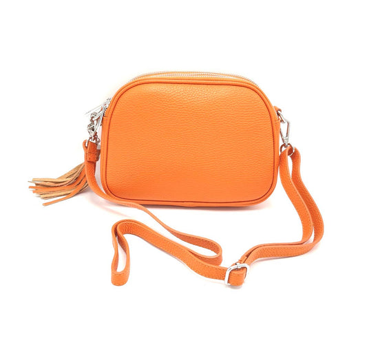 ZOEY: Leather Shoulder Bag