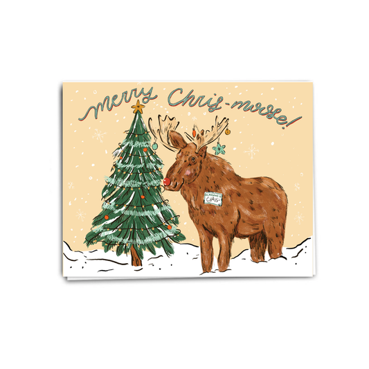 Chris-moose (Christmas card)