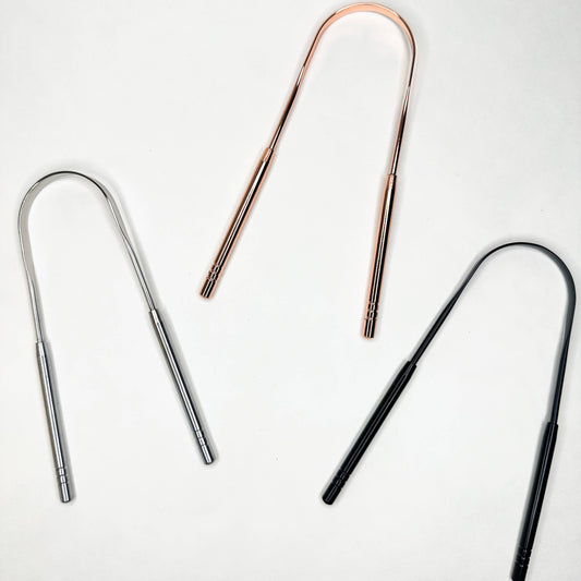 Reusable Stainless Steel Tongue Scraper