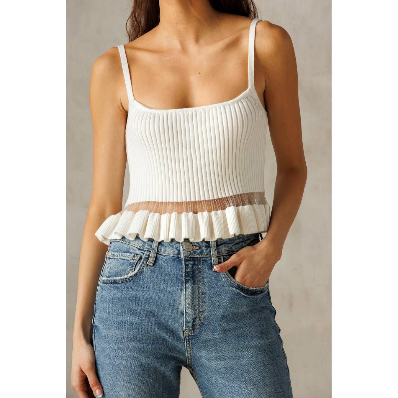 IVY:  Ribbed Tank