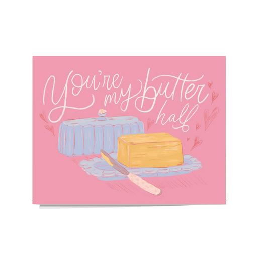 Butter Half Greeting Card