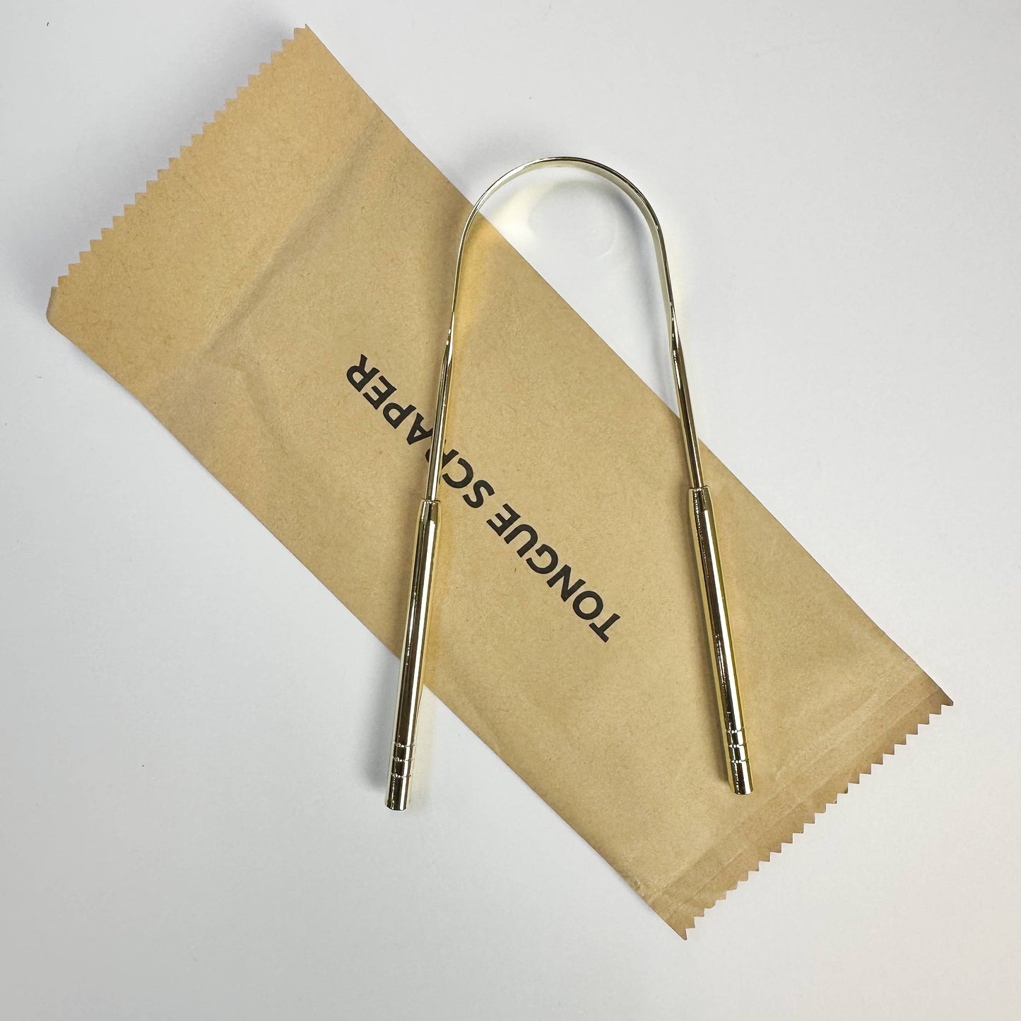 Reusable Stainless Steel Tongue Scraper