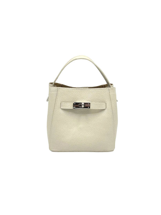 TATE: Leather Mini Shoulder Bag