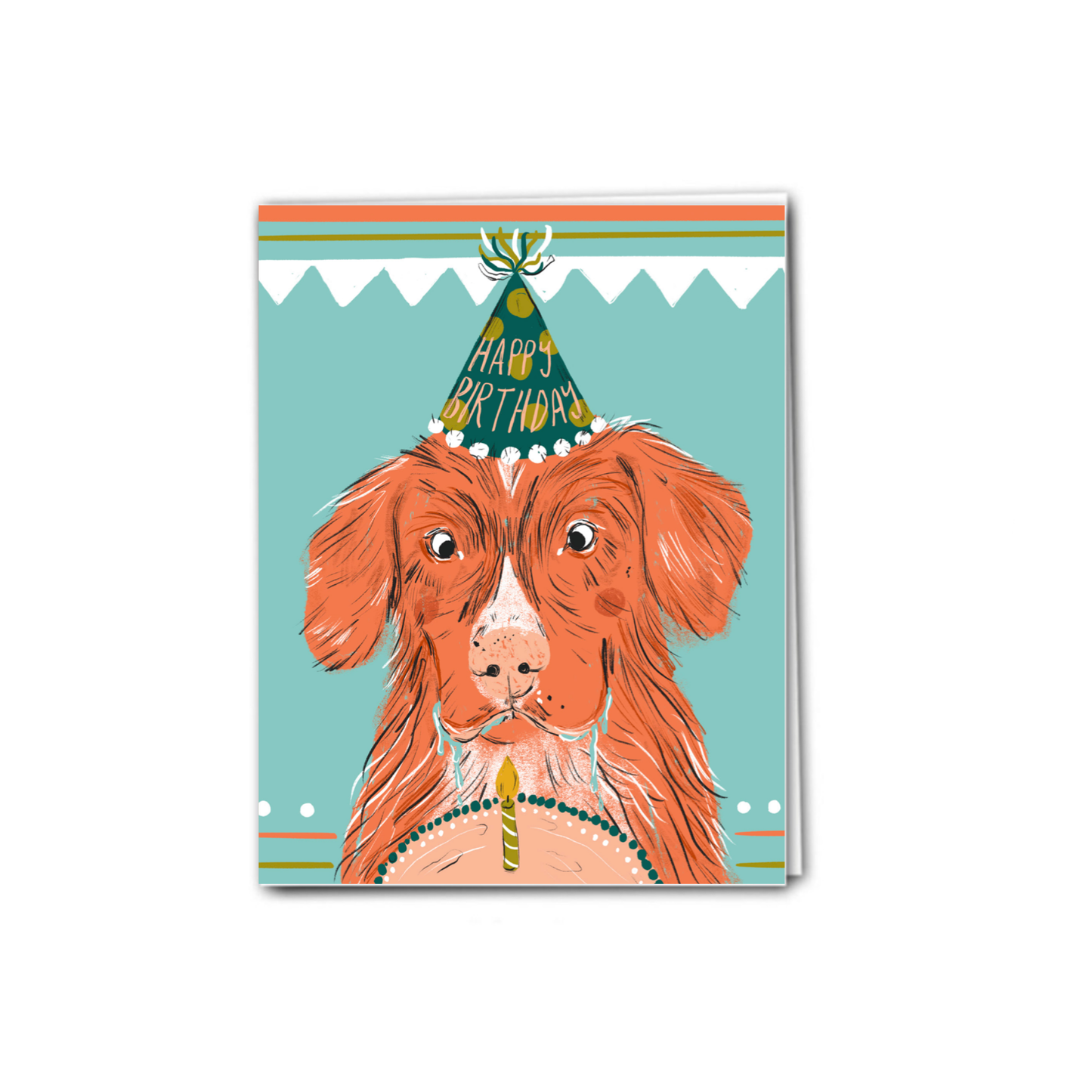 Dog Happy Birthday Greeting Card