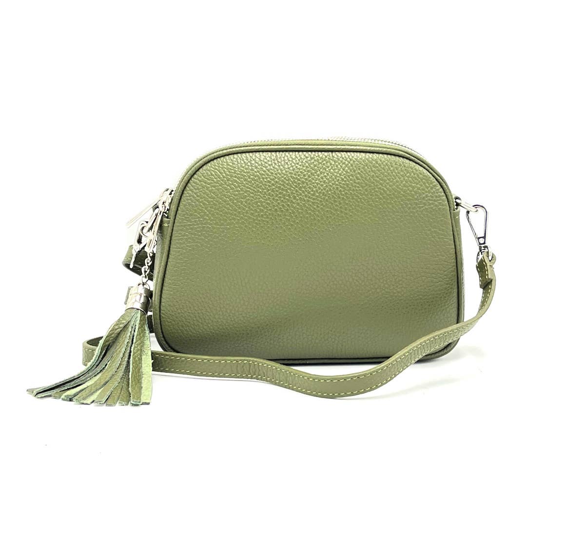 ZOEY: Leather Shoulder Bag