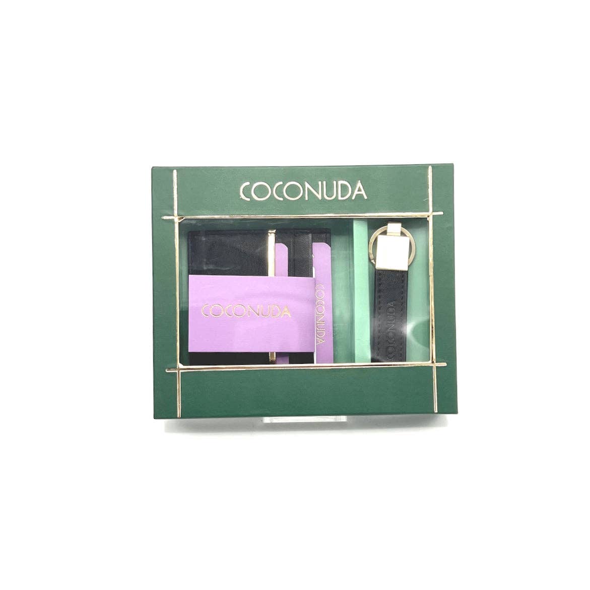 Set of Card Holder and Keychain