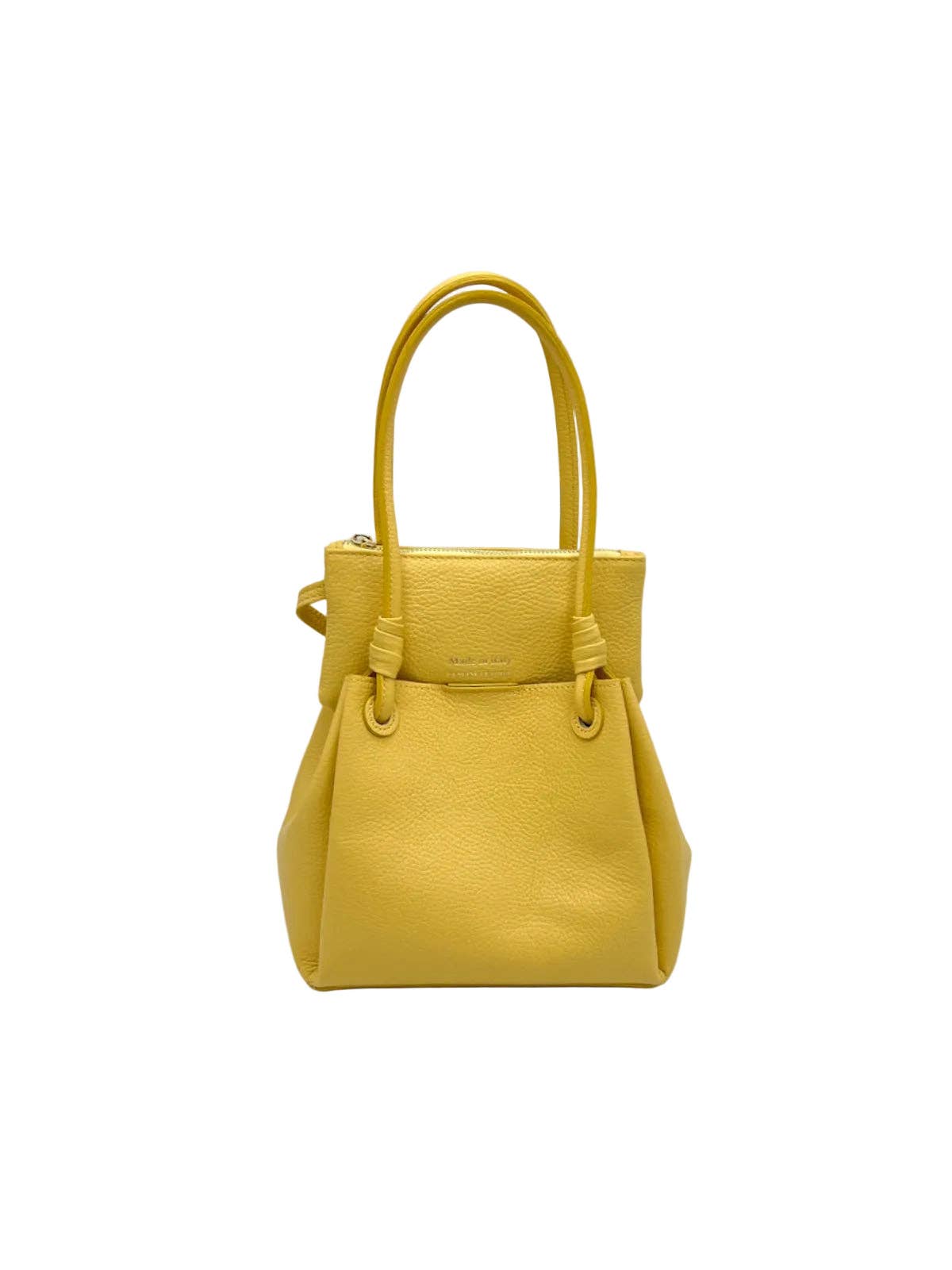 LEAH: Leather Shoulder Bag