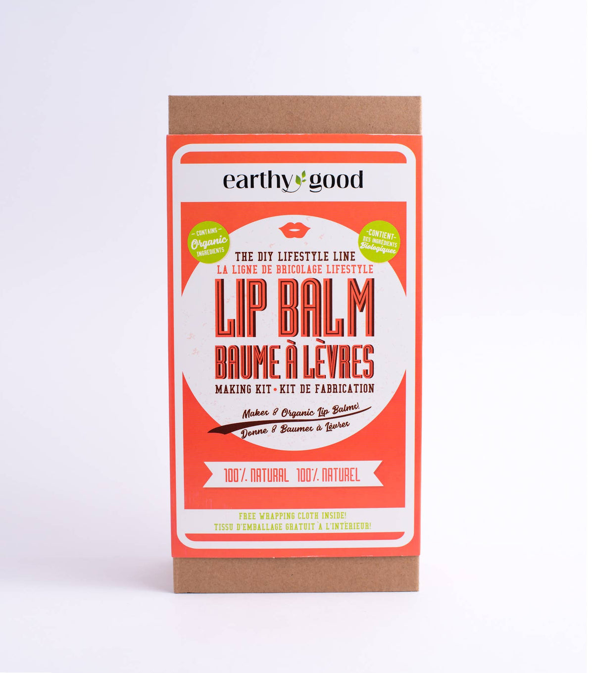 Earthy Good Organic DIY Lip Balm Kit (Adults)