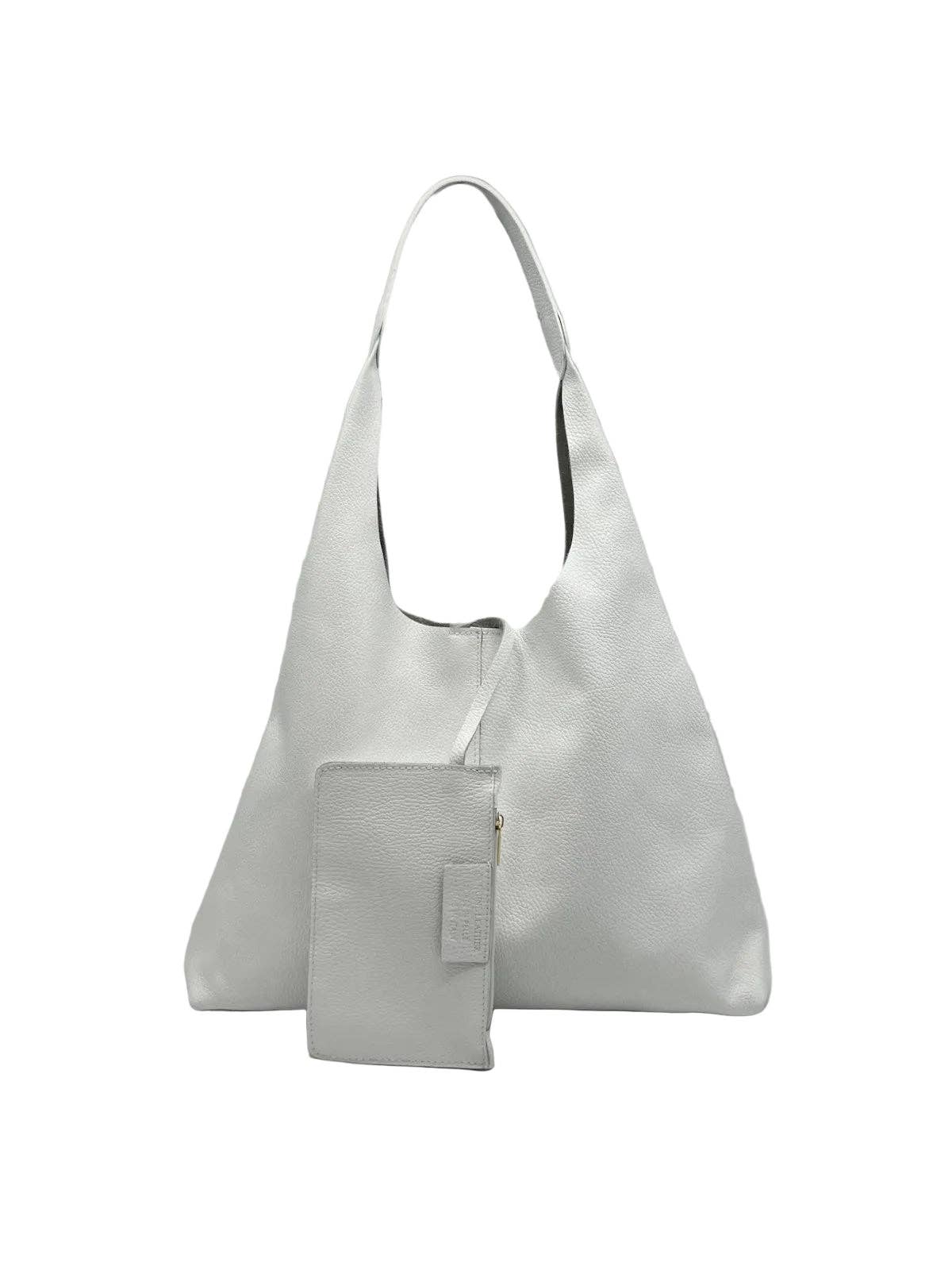 CASSANDRA: Leather Hobo Bag