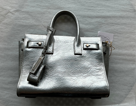 St.Laurent Metallic Mini Sac De Jour
