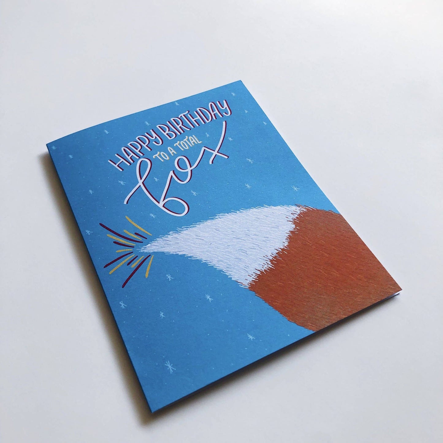 Total Fox Birthday Card
