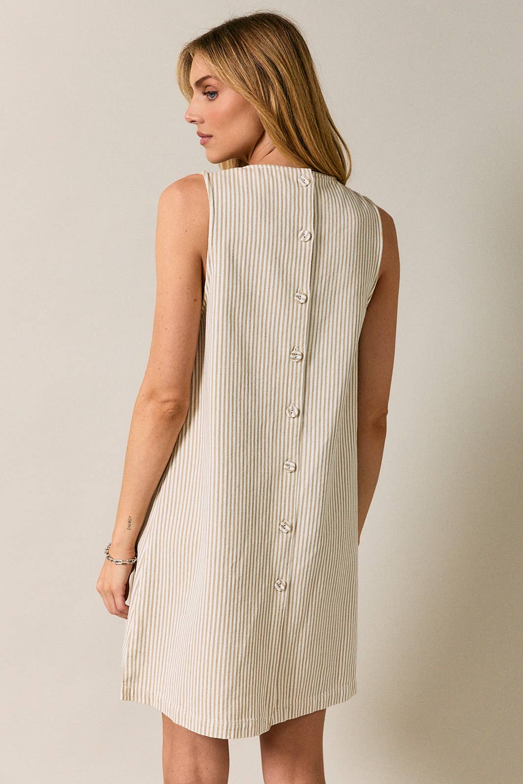 TAYLOR- Striped Dress