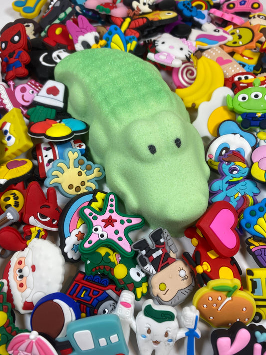 Crocodile with Charm Inside