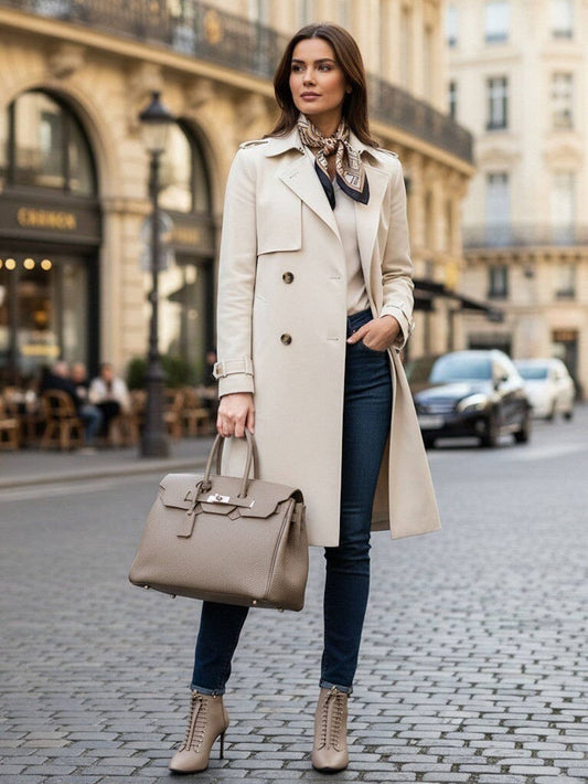 KELLEIGH- Genuine Leather Handbag